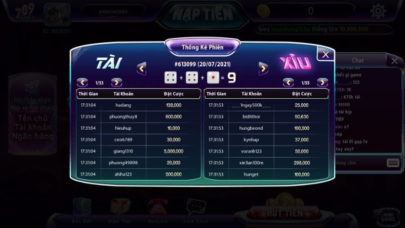Chọn link tải tài xỉu